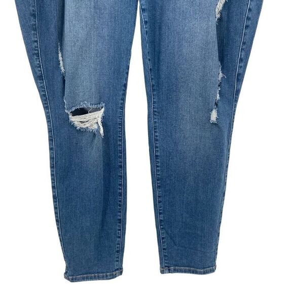 Torrid Feel The Fit Distressed Skinny Jeans Size 22R - Picture 4 of 9